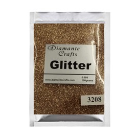 100g Grams Glitter - Ultra Fine - Bronze 3208
