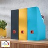 Leitz Click & Store Magazine File, Cardboard Desk Storage Solution