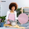 Pink Garden Tool Sets 12 Pieces, iHansee Aluminum Gardening Hand