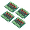 AOICRIE 4pcs PC817 4 Channel Optocoupler Isolation Board Voltage Converter