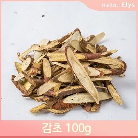 요리 한방차 말린감초 100g 김치 약초 가정 건조 약재 Dried Licorice 100g for Cooking Herbal Tea Kimchi Home-Dried Herbal Ingredients