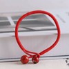 Zittop Men Women Lucky Ceramic Bead Red String Bracelet Hand