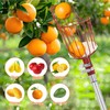 SANLIKE Fruit Picker Pole with Basket 12FT Adjustable Higher Lightweight