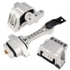 JDMON 3Pcs Engine Mount Trans Motor Kit Replacement for Volkswagen