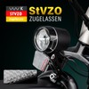100 Lux E-Bike LED Bicycle Light and StVZO, Bicycle Light,