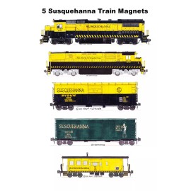 Susquehanna Freight Train 5 magnets Andy Fletcher