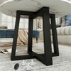 FUSHIAIPTC Metal Coffee Table Legs 18 Inch, Heavy Duty Bench