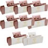 Bridesmaid Proposal Gifts - 4.1-inch Square Matte Claw Clips, 8pcs