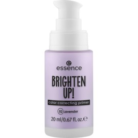 essence BRIGHTEN UP! Colour Correcting Primer, No. 02, Purple, Moisturising, Primer, Refreshing, Vegan, Paraben-Free, No Microplastic Particles, Nanoparticles Free, Pack of 1 (20 ml)