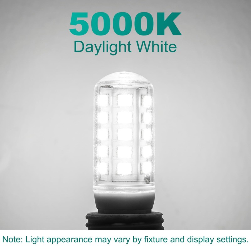 DiCUNO G9 LED Bulb, 5000K Daylight White, LED G9 Light