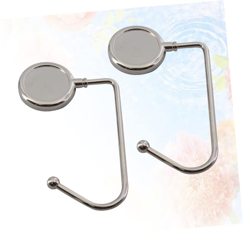 OATIPHO 6pcs Handbag Hanger Silver Purse Hook for Table Prevents