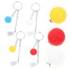 SUPVOX 8pcs Golf Keychain Adorable and Key Pendants for Bags