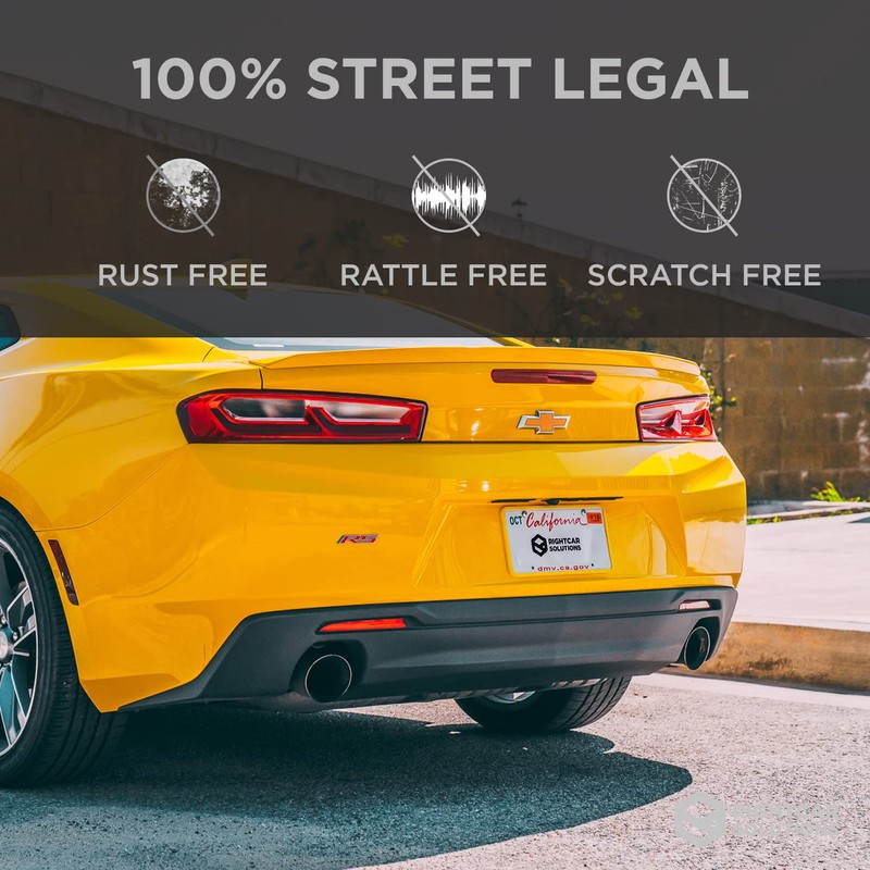 Rightcar Solutions Silicone License Plate Frame | The Original Premium