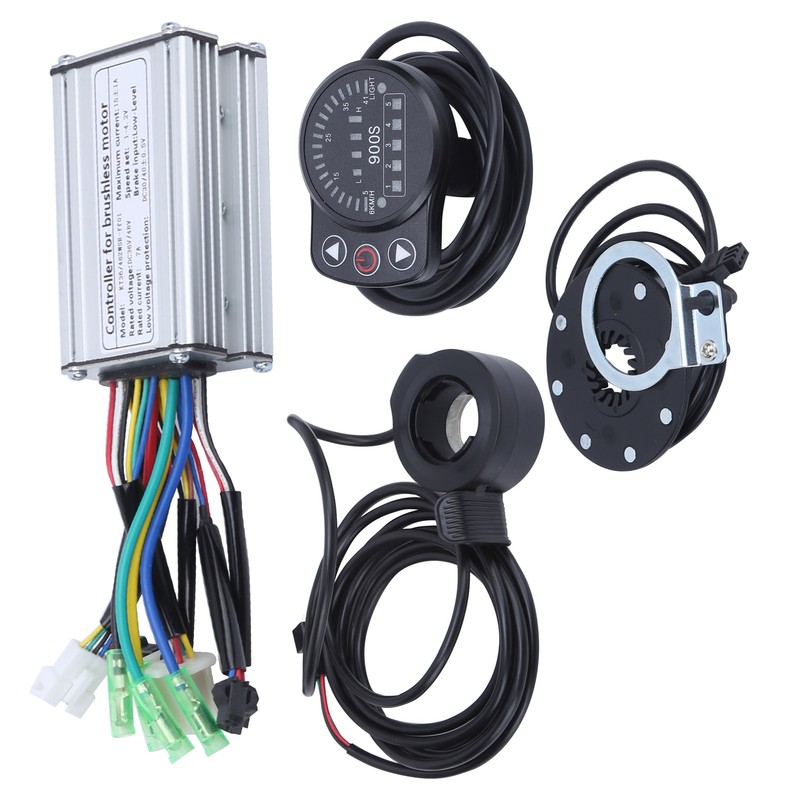 36V/48V 250W Electric Motor Brushless 7A Controller with KT‑900S LED