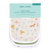 aden + anais essentials snap bibs sage woodland 3 pack