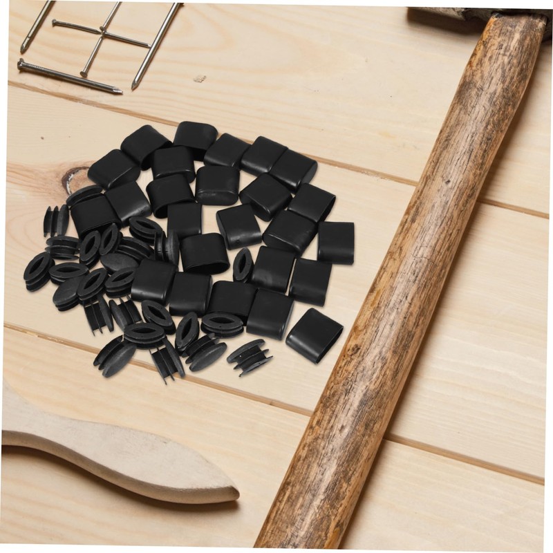 IWOWHERO Furniture Leg Socks 50pcs Chair Leg Floor Protectors Soft
