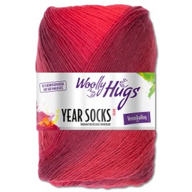Frida's Wollhaus Woolly Hugs 100 g Year Socks Wool Sock Yarn Colour Gradient 17 Colours (16 | Winter)