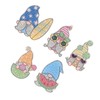 DIY Rhinestone Painting Keychains Cute Dwarfs Shape Stress Relief Improve