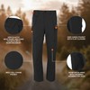 PROPPER Men's Lightweight Tactical Cargo Pants, Black, 44 x 32