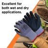 WOLF 13-gauge Ultra-Thin Nitrile Foam Coated Palm Grip Glove Multi-Purpose