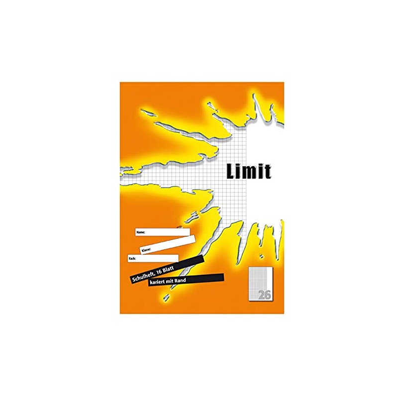 LANDRÉ 100050511 LandR Exercise Book DIN A4, Lineatur 3/liniert 32