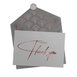 Jolicoon - Thank you card with envelope and wax seal - Thank you greeting card