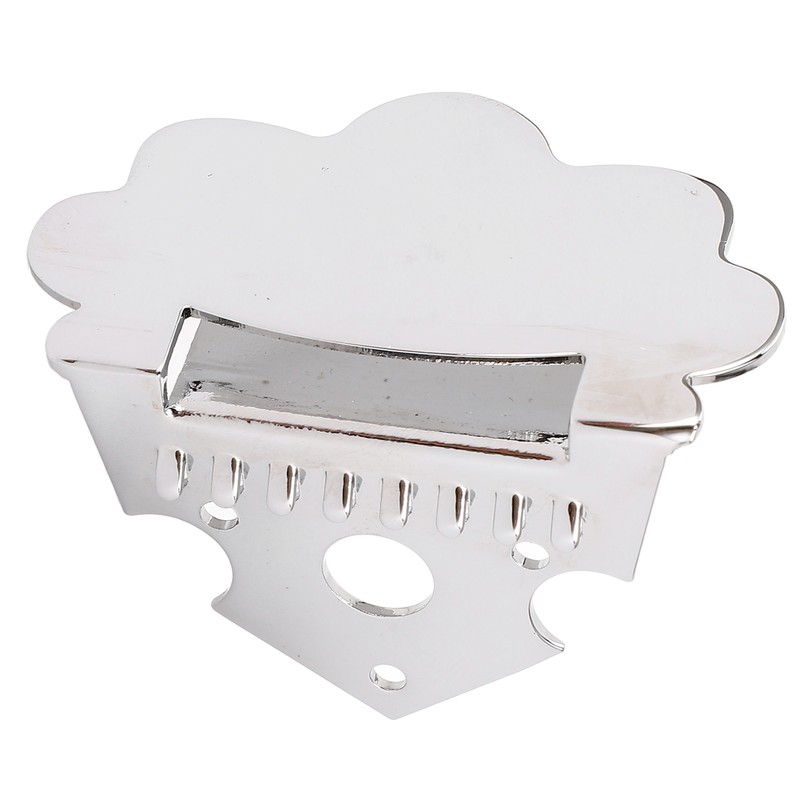 Mandolin Tailpiece Zinc Alloy 8 Strings Triangle Shape Mandolin Tailpiece