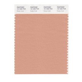 PANTONE Smart 15-1322X Color Swatch Card,Dusty Coral