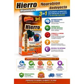 Hierro Vitaminado + Bedoyecya + Neurobion B12 (complejo B)
