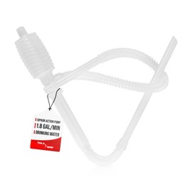 TERA PUMP TRDPF-24 Siphon Manual Hand Pump/BPA Free/Liquid Transfer Pump for Drinking Water/Gasoline/Kerosene, 1.8 GPM