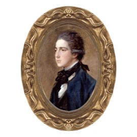 Unbranded 1700's Gentleman Miniature Dollhouse Art Picture 8303