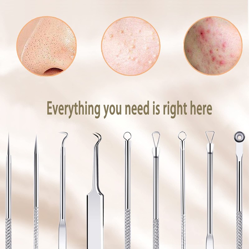 5 Piece Blackhead Remover Set, Blackhead Remover Made of High-Quality