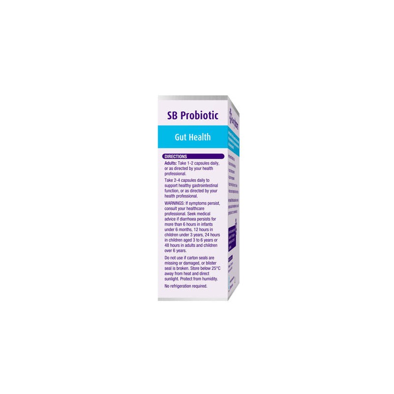 Henry Blooms Sb Probiotic Gut Health 30 Vegetarian Capsules