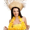 Windy City Novelties 16-Inch Beachcomber Straw Hat – Island Luau