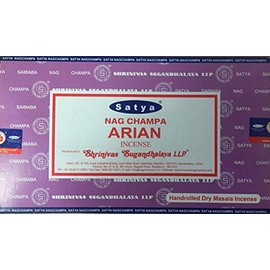 Satya Nag Champa Incense Sticks - Box 12 Packs (Arian)