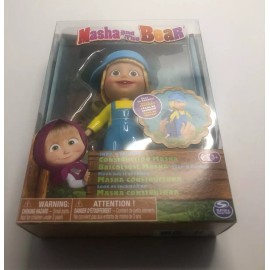 Masha and the Bear, Construction Snap ‘N Fashion Masha Dress-up Doll Sealed