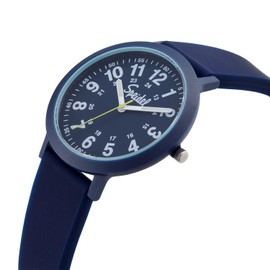 Speidel Eco Color Pop Recyclable Plastic Watch with 18mm Recyclable Silicone Strap - Navy