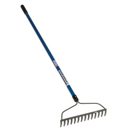 Seymour BR-40 60-Inch Handle 14 Tine Fiberglass Handle Professional Bow Rake