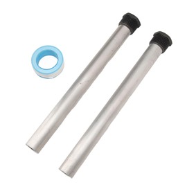 Xiuganpo 2pcs RV Water Heater Anode Rod, 21x235mm 3/4 NPT Anode Rod, Suburban Anode Rod with 1 Tape, RV Water Heater Parts for Mor Flo Water Heaters