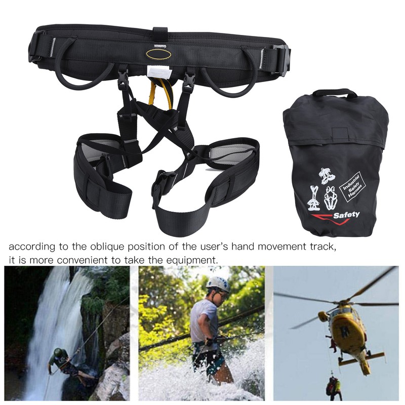Safety Harness Half Body AntiFall Outdoors Rock Climbing High Altitude