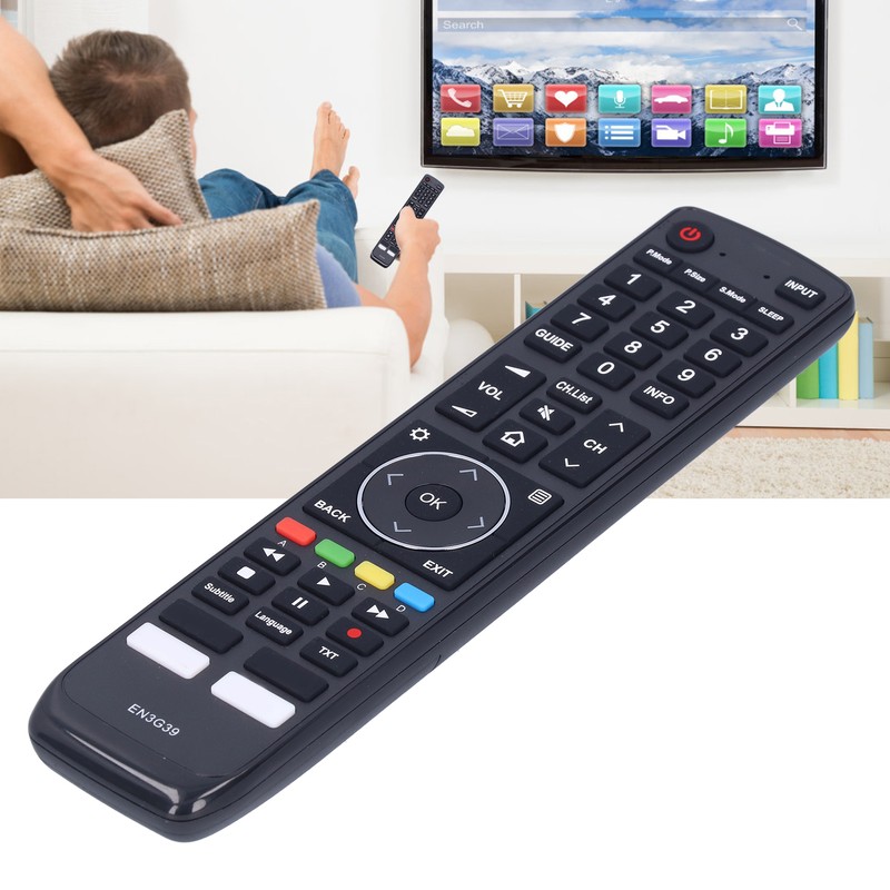EN3G39 TV Remote Control Controller Replacement Fit for Hisense TV