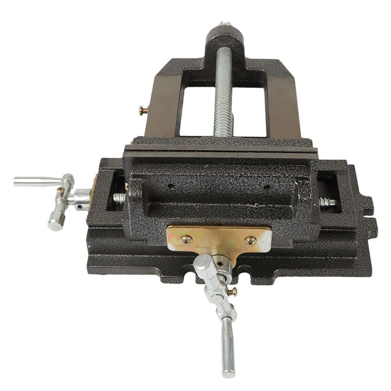 TINVHY 6 Inch Cross Slide Vise Heavy Duty Bench Clamp