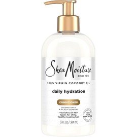 SheaMoisture 100% Virgin Coconut Oil Daily Hydration Conditioner, 13 Ounce