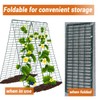 Metal Cucumber Trellis Foldable,Garden Trellis for Climbing Outdoor Plants,Tomato Plant