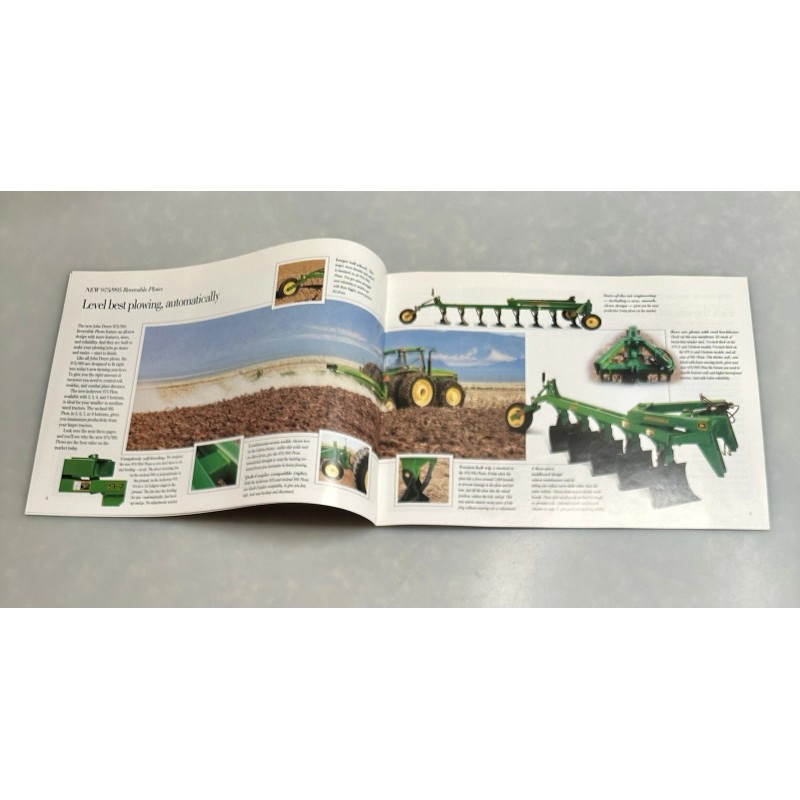 John Deere Moldboard Plows 1996 Brochure