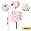 IPOPU Carnations Artificial Flowers 2 Bouquets Artificial Carnation Lifelike Fake