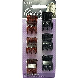 Goody WoMens Classics Mini Claw Clip, 6 Count