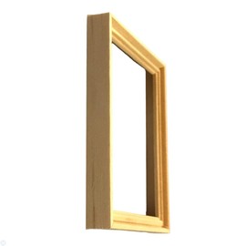 Melody Jane Dolls House Unfinished Empty Picture Frame Large Bare Wood Miniature Accessory