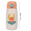 Stainless Steel Water Bottle Children Travel Portable Cute Cartoon Pattern