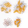 90 Piezas De Anillos De Trenza Para El Cabello, Accesorios